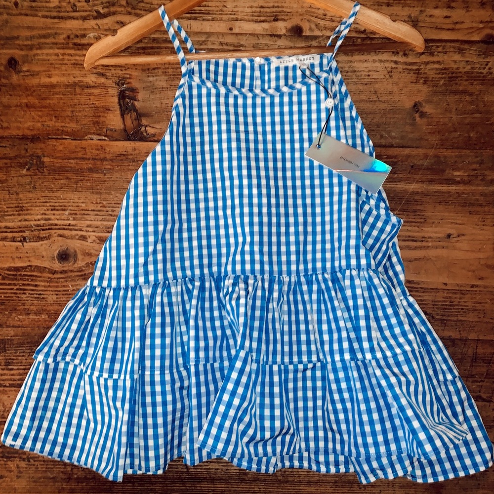 Gingham tank